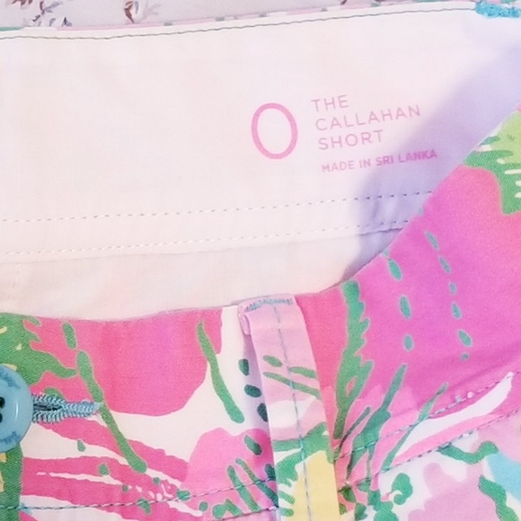 Lilly Pulitzer Callahan shorts hibiscus print - Picture 5 of 7
